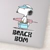 PEANUTS___Beach_Bum_Snoopy_Sticker_9 PEANUTS Beach Bum Snoopy Sticker