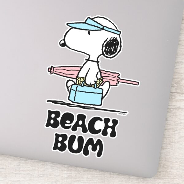PEANUTS___Beach_Bum_Snoopy_Sticker_9 PEANUTS Beach Bum Snoopy Sticker