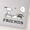 PEANUTS___Friends_Skate_Boarding_Sticker_9 PEANUTS Friends Skate Boarding Sticker