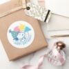 PEANUTS___Snoopy_Happy_Birthday_Balloons_Classic_Round_Sticker_5 PEANUTS Snoopy Happy Birthday Balloons Classic Round Sticker