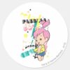 PEBBLES™ 80s Punk Classic Round Sticker