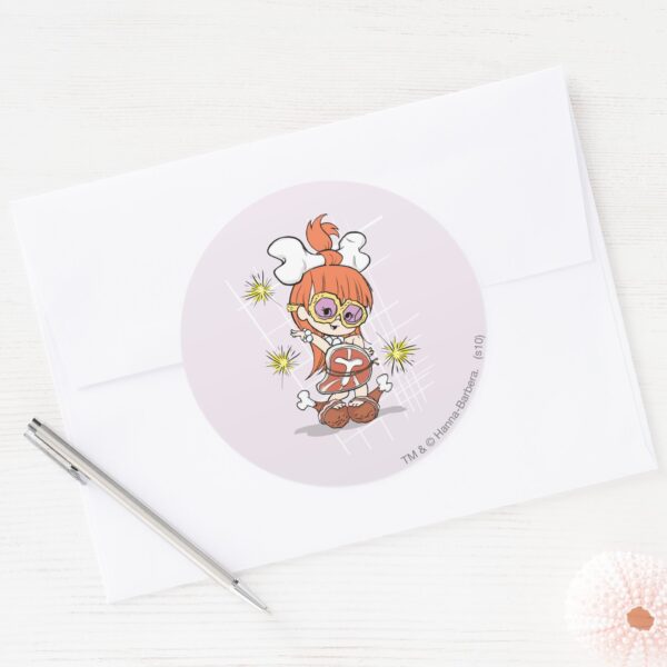 PEBBLES™_Goes_Gaga_Classic_Round_Sticker_3 PEBBLES™ Goes Gaga Classic Round Sticker