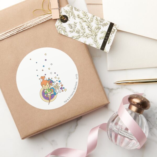 PEBBLES™_In_The_Stars_�_Classic_Round_Sticker_5 PEBBLES™ In The Stars � Classic Round Sticker