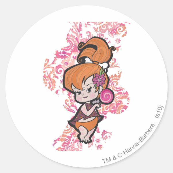 PEBBLES™_Loli_Classic_Round_Sticker_1 PEBBLES™ Loli Classic Round Sticker