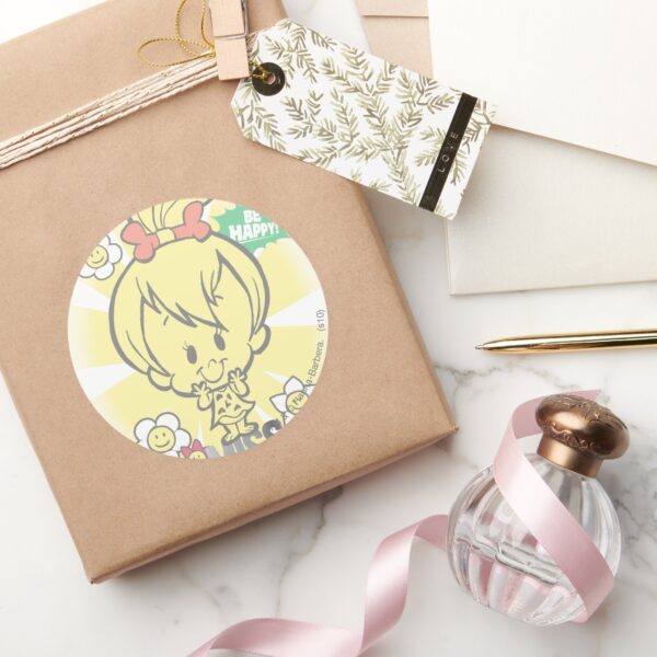 PEBBLES™_Miss_Wonderful_Classic_Round_Sticker_5 PEBBLES™ Miss Wonderful Classic Round Sticker