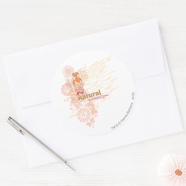 PEBBLES™_Natural_Beauty_Classic_Round_Sticker_3 PEBBLES™ Natural Beauty Classic Round Sticker