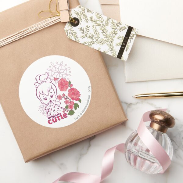PEBBLES™_Original_Cutie_Classic_Round_Sticker_5 PEBBLES™ Original Cutie Classic Round Sticker