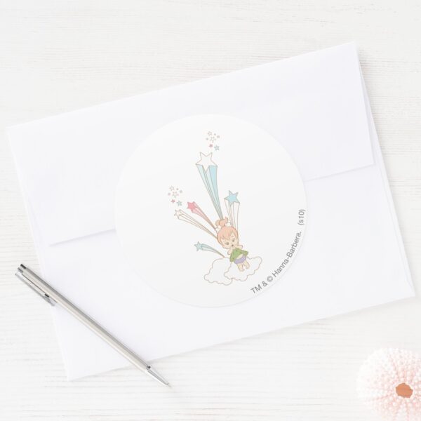 PEBBLES™_Starburst_Classic_Round_Sticker_3 PEBBLES™ Starburst Classic Round Sticker