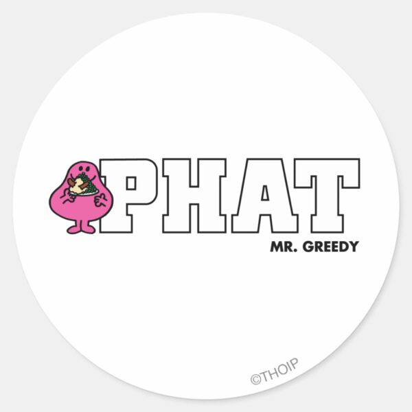 PHAT_CLASSIC_ROUND_STICKER_1 PHAT CLASSIC ROUND STICKER