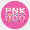 PNK_-_Scare_Students_Classic_Round_Sticker_1 PNK Scare Students Classic Round Sticker