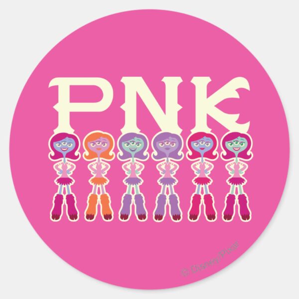 PNK_-_Scare_Students_Classic_Round_Sticker_1 PNK Scare Students Classic Round Sticker