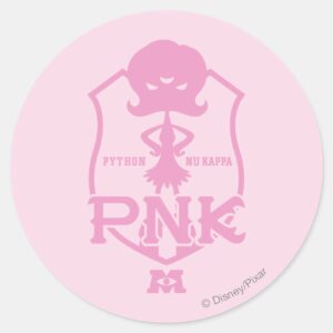 PYTHON NU KAPPA PNK CLASSIC ROUND STICKER