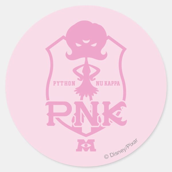 PYTHON_NU_KAPPA_-_PNK_CLASSIC_ROUND_STICKER_1 PYTHON NU KAPPA PNK CLASSIC ROUND STICKER