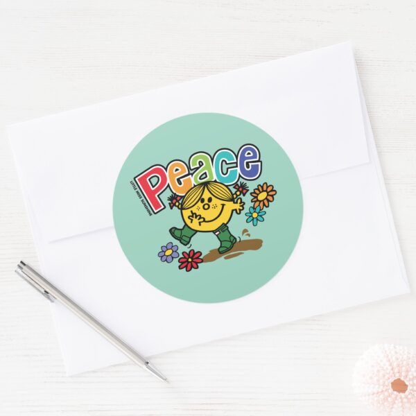 Peace_Classic_Round_Sticker_3 Peace Classic Round Sticker