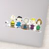 Peanuts_Friends_In_A_Row_Sticker_9 Peanuts Friends In A Row Sticker