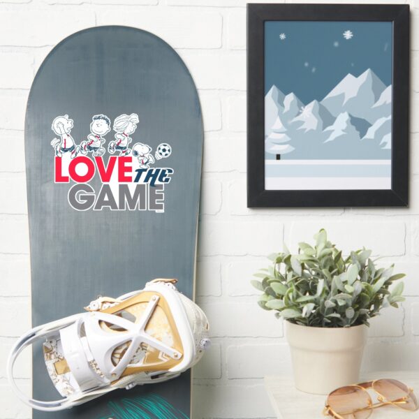 Peanuts_Gang_-_Love_The_Game_Sticker_7 Peanuts Gang Love The Game Sticker