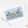 Peanuts_Gang_Group_Lineup_Rectangular_Sticker_3 Peanuts Gang Group Lineup Rectangular Sticker