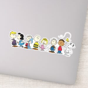 Peanuts Gang Group Lineup Sticker
