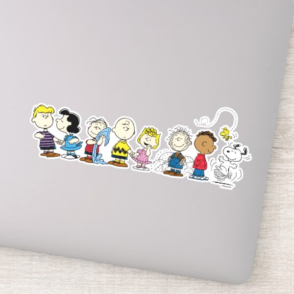 Peanuts_Gang_Group_Lineup_Sticker_9 Peanuts Gang Group Lineup Sticker