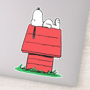 Peanuts_Snoopy_Dog_House_Sticker_10 Peanuts Snoopy Dog House Sticker