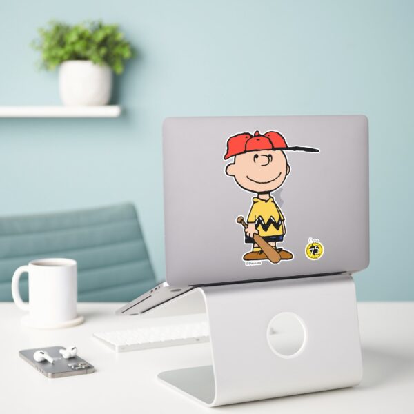 Peanuts___Charlie_Brown_Baseball_Smile_Sticker_3 Peanuts Charlie Brown Baseball Smile Sticker