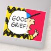 Peanuts___Charlie_Brown_Good_Grief_Half_&_Half_Sticker_9 Peanuts Charlie Brown Good Grief Half Half Sticker