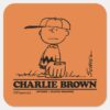Peanuts___Charlie_Brown_Playing_Ball_Square_Sticker_1 Peanuts Charlie Brown Playing Ball Square Sticker