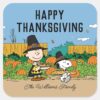 Peanuts___Charlie_Brown_Thanksgiving_Add_Your_Name_Square_Sticker_2 Peanuts Charlie Brown Thanksgiving Add Your Name Square Sticker