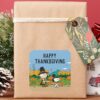 Peanuts___Charlie_Brown_Thanksgiving_Square_Sticker_7 Peanuts Charlie Brown Thanksgiving Square Sticker