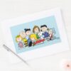 Peanuts___Charlie_Brown_and_Gang_Rectangular_Sticker_3 Peanuts Charlie Brown And Gang Rectangular Sticker