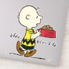 Peanuts___Charlie_Brown_with_Snoopy's_Dish_Sticker_9 Peanuts Charlie Brown With Snoopys Dish Sticker