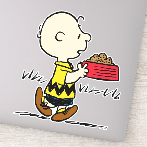 Peanuts___Charlie_Brown_with_Snoopy's_Dish_Sticker_9 Peanuts Charlie Brown With Snoopys Dish Sticker
