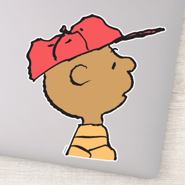 Peanuts___Franklin_Baseball_Cap_Sticker_9 Peanuts Franklin Baseball Cap Sticker