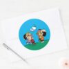 Peanuts___Friends_Fun_Classic_Round_Sticker_3 Peanuts Friends Fun Classic Round Sticker