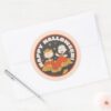 Peanuts___Happy_Halloween_Sally_&_Linus_Classic_Round_Sticker_3 Peanuts Happy Halloween Sally Linus Classic Round Sticker