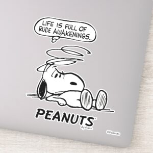 Peanuts___Life_is_Full_of_Rude_Awakenings_Sticker_9 Peanuts Life Is Full Of Rude Awakenings Sticker