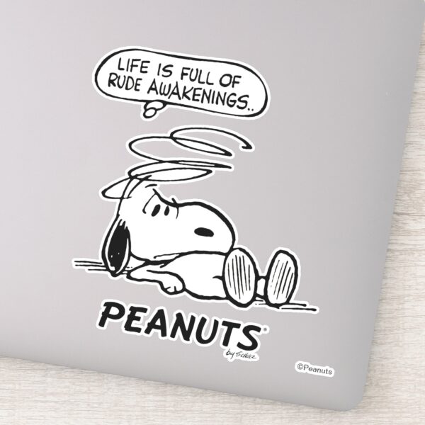 Peanuts___Life_is_Full_of_Rude_Awakenings_Sticker_9 Peanuts Life Is Full Of Rude Awakenings Sticker