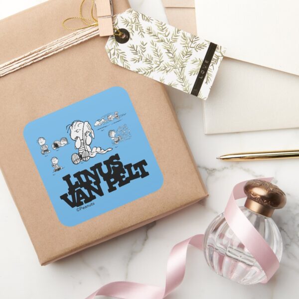 Peanuts___Linus_Square_Sticker_5 Peanuts Linus Square Sticker