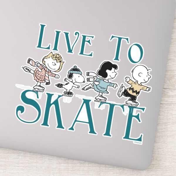 Peanuts___Live_to_Skate_Sticker_9 Peanuts Live To Skate Sticker