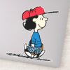 Peanuts___Lucy_Playing_Baseball_Sticker_9 Peanuts Lucy Playing Baseball Sticker