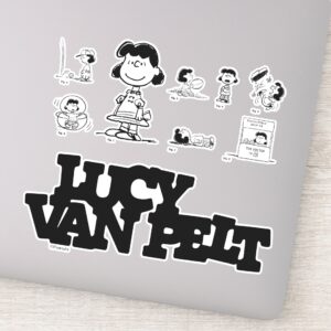 Peanuts Lucy Sticker 9