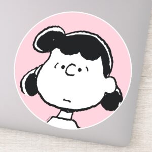 Peanuts Lucys Faces Sticker