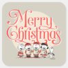 Peanuts___Merry_Christmas_Holiday_Choir_Square_Sticker_2 Peanuts Merry Christmas Holiday Choir Square Sticker
