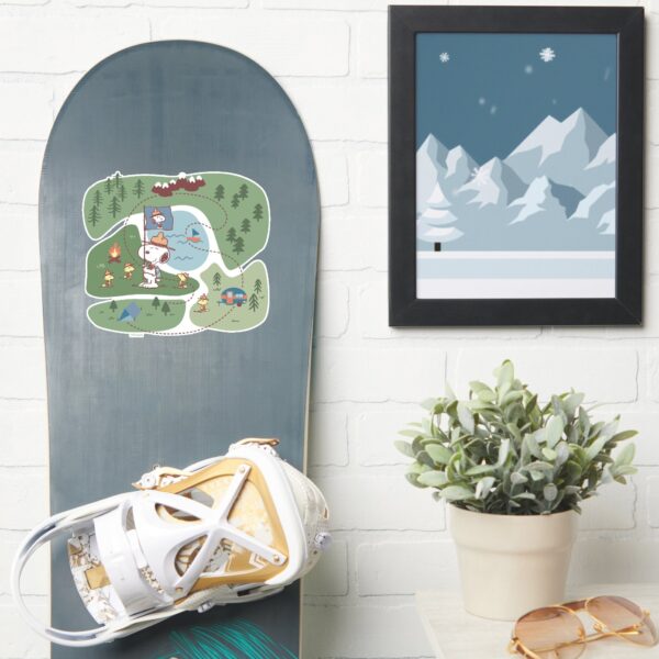 Peanuts___Nestled_in_the_Mountains_Campsite_Sticker_7 Peanuts Nestled In The Mountains Campsite Sticker