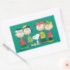 Peanuts___Peppermint_Christmas_Tree_Rectangular_Sticker_3 Peanuts Peppermint Christmas Tree Rectangular Sticker