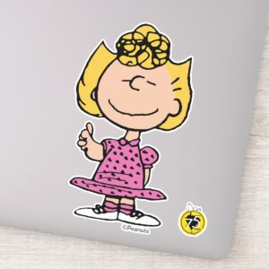 Peanuts___Sally_Super_Smile_Sticker_9 Peanuts Sally Super Smile Sticker