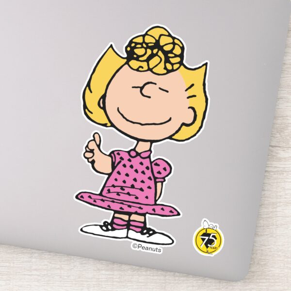 Peanuts___Sally_Super_Smile_Sticker_9 Peanuts Sally Super Smile Sticker