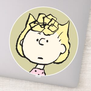 Peanuts Sallys Faces Sticker
