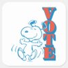 Peanuts___Snoopy_-_Vote_Square_Sticker_1 Peanuts Snoopy Vote Square Sticker
