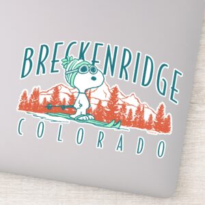Peanuts___Snoopy_Breckenridge_Colorado_Sticker_9 Peanuts Snoopy Breckenridge Colorado Sticker
